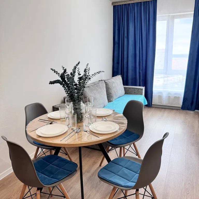 Стильная квартира с панорамным видом