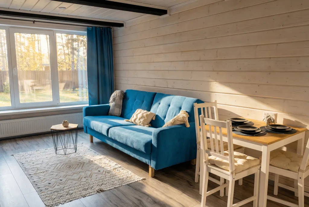 Уютный домик на берегу реки Косьва