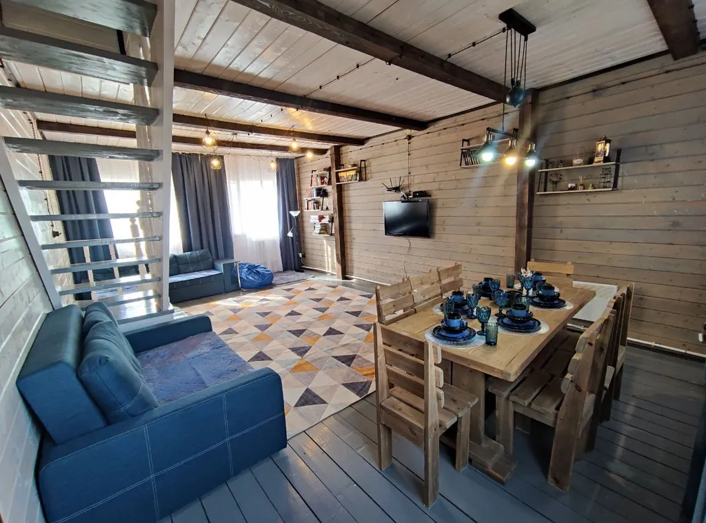 Коттедж Уютный дом и баня на дровах с рядом озером — аренда посуточно в Переславль-Залесский