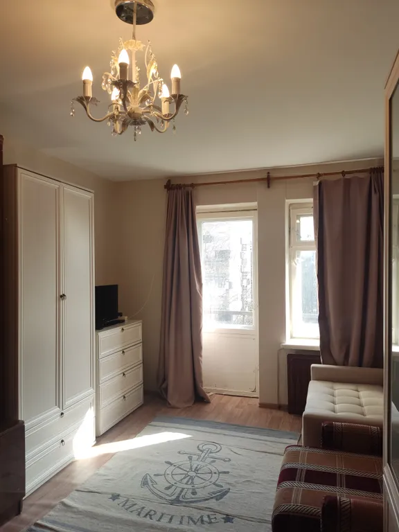 Квартира с маленьким балконом