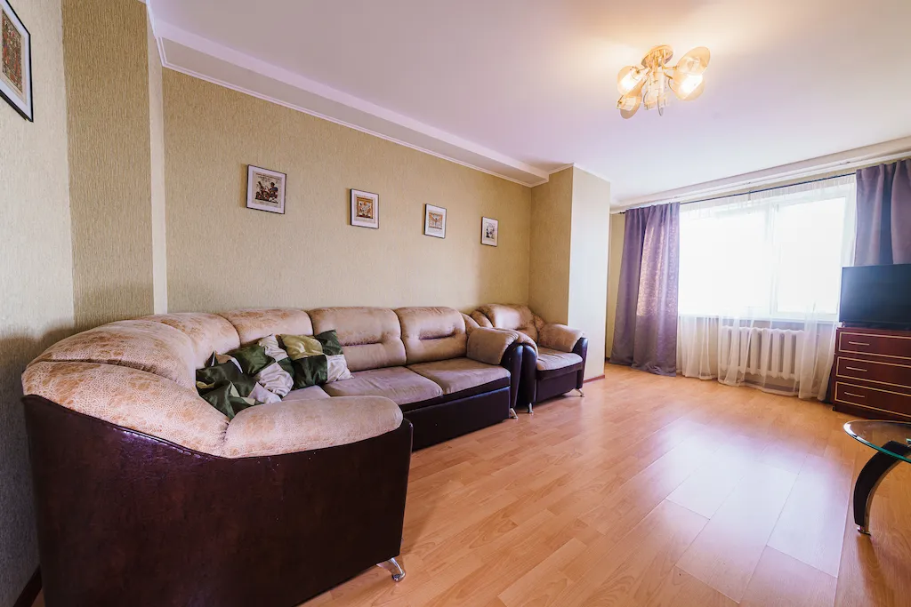 Шикаpнaя квартирa с видом на Bолгу