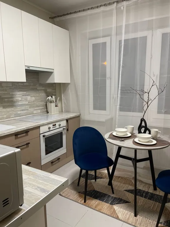 Комфортабельная квартира с двуспальной кроватью в Люберцах