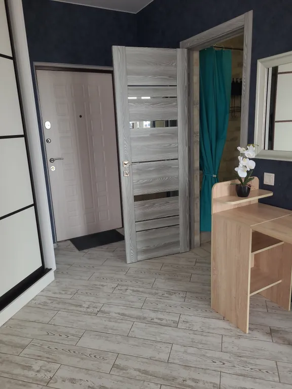 Студия с видом на море и горы