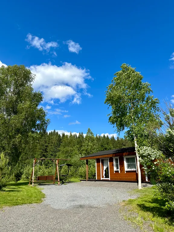 Коттедж с сауной и панорамным остеклением