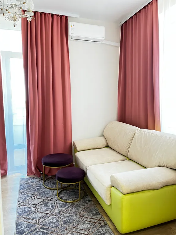 Квартира с балконом и кондиционером в жк видный город | Уютно как дома