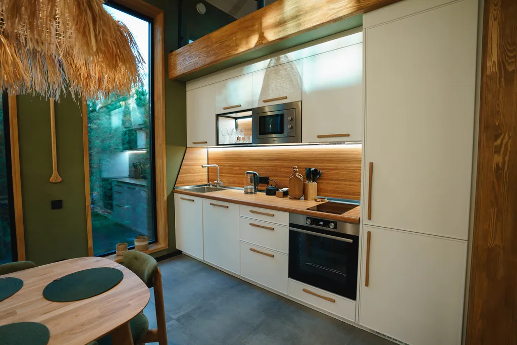 Barnhouse с камином в Krona camp