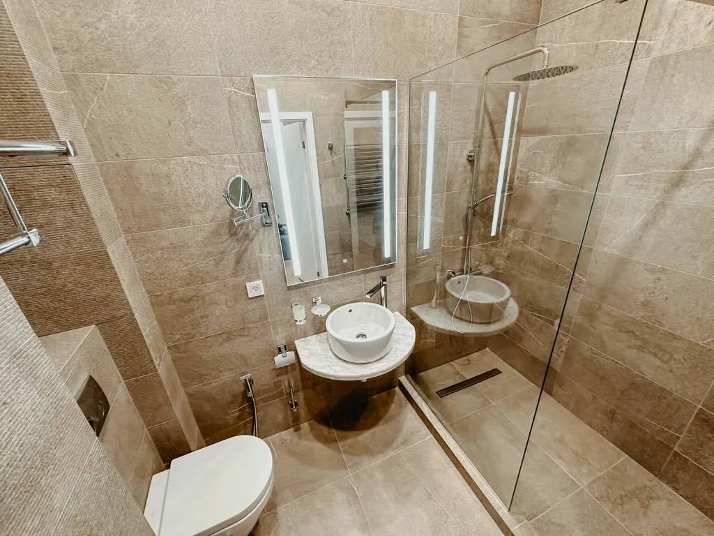 Квартира Комфортабельные апартаменты с подогреваемым бассейном — Анапа