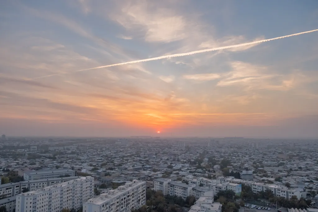 Стильная студия с прекрасным видом на город в U-Tower