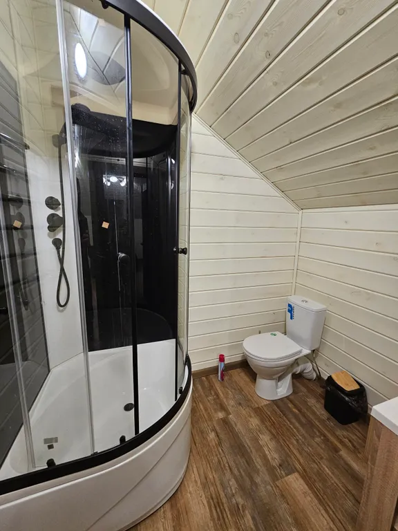 Дом с баней и камином для большой компании