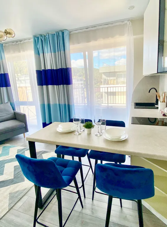 Студия на берегу моря с шикарным видом