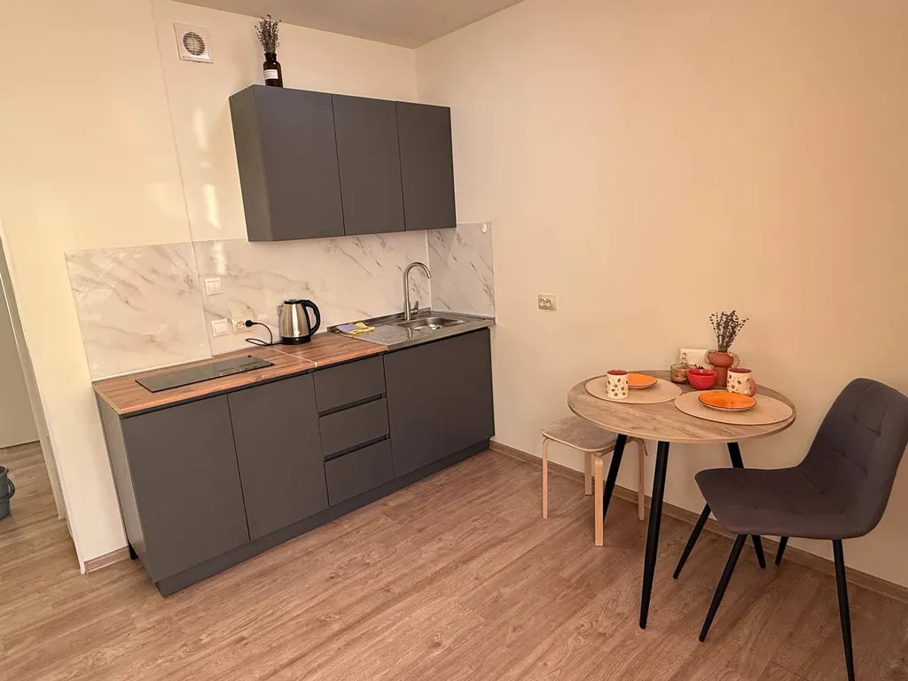 Уютная студия Рощинская 26 с видом на пруд