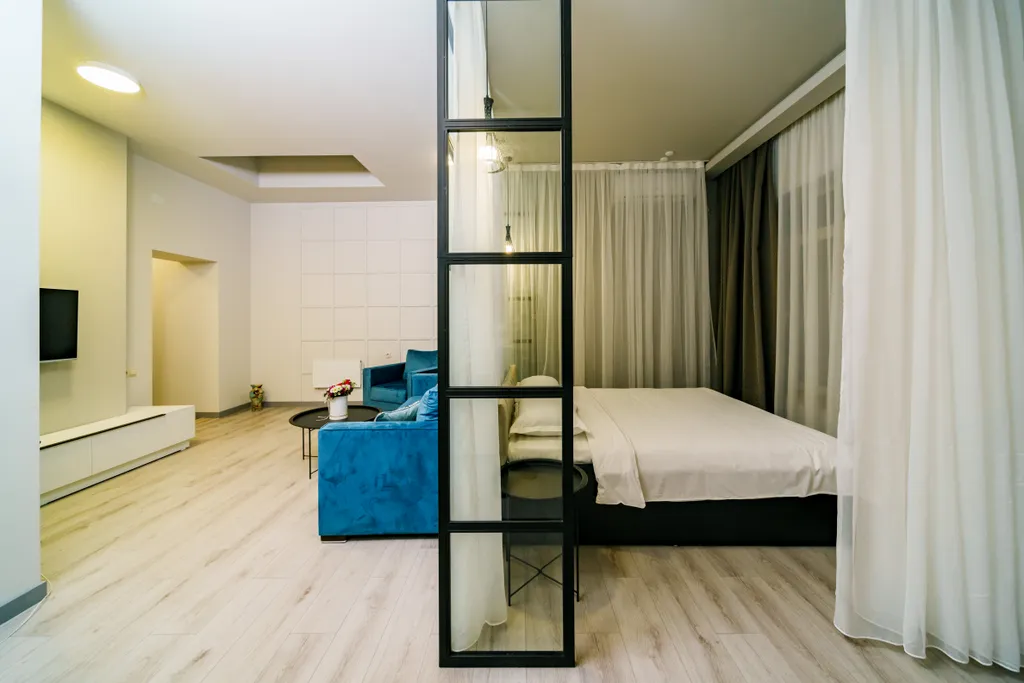 Rooftop апартаменты в центре с видом на город