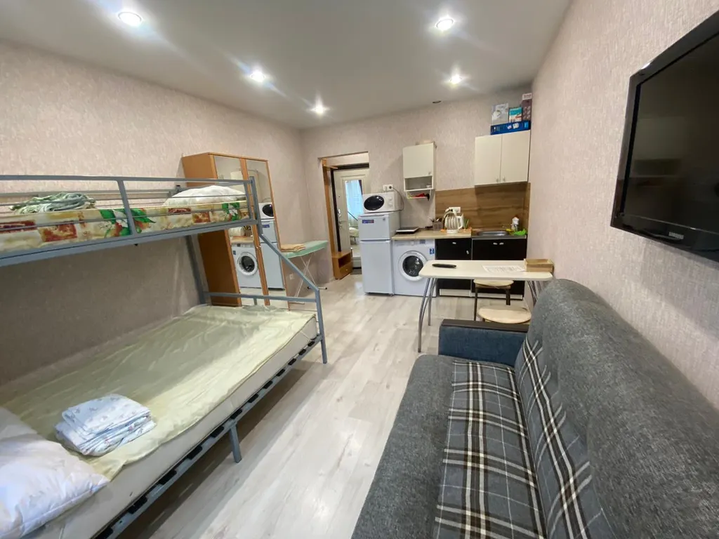 Квартира Студия рядом с Мегой в новом доме с новым ремонтом — аренда посуточно в Казань