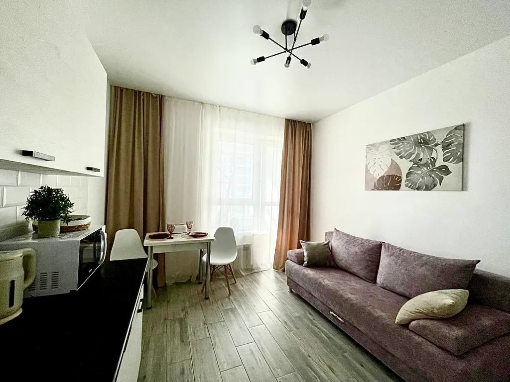 Квартира с видом на город в новом Бизнес-ЖК