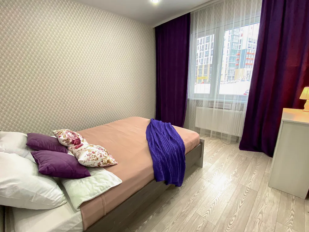 Светлая квартира у аквапарка Улёт