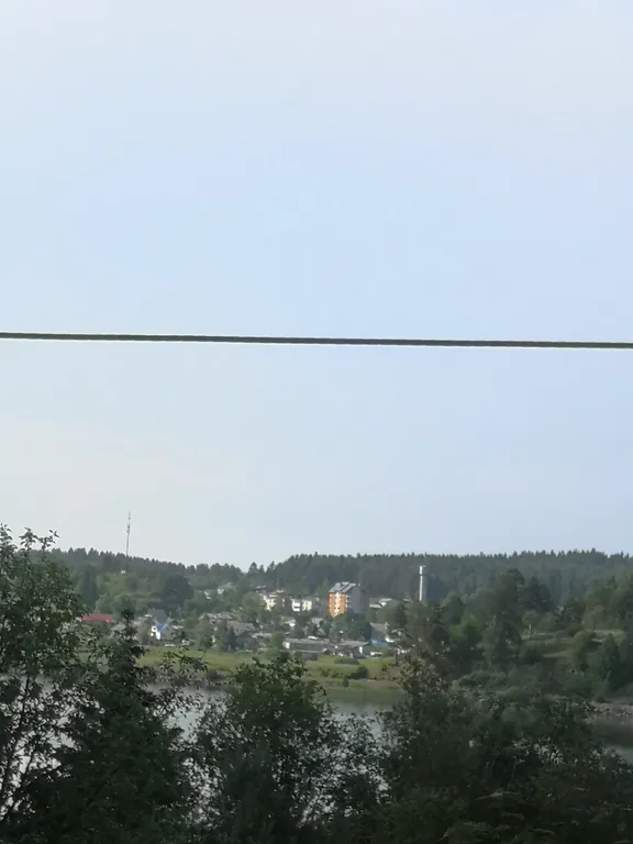 Домик с балконом