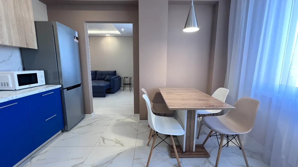 Современная квартира в центре с красивым видом на город