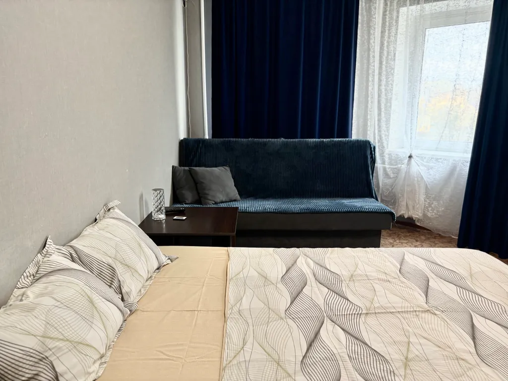 1-на комнатная квартира с 2мя раздельными спальными местами