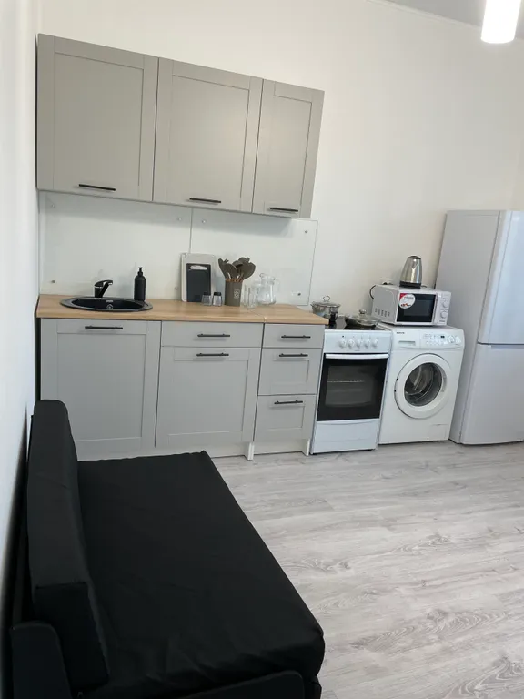 Крупногабаритная однокомнатная квартира в доме повышенной комфортности