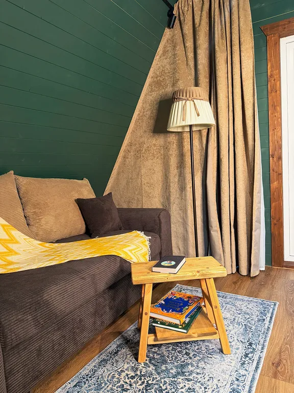 Зелёный а-фрейм