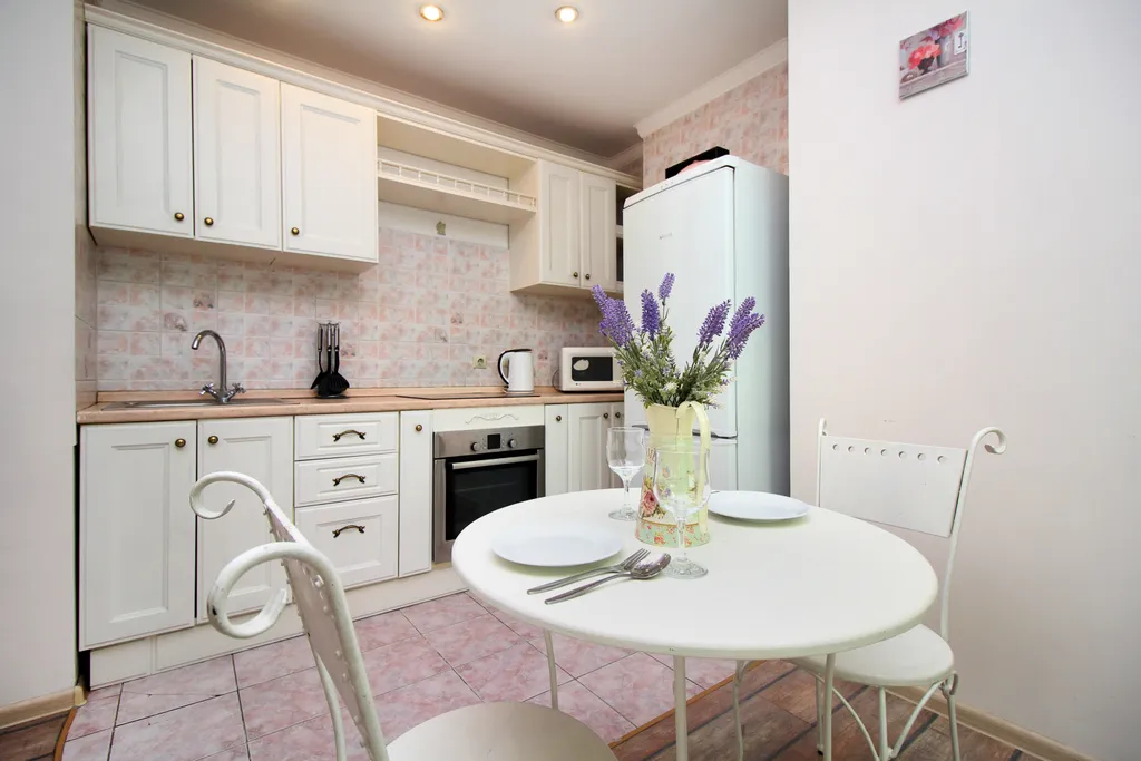 Светлая квартира в стиле Ретро