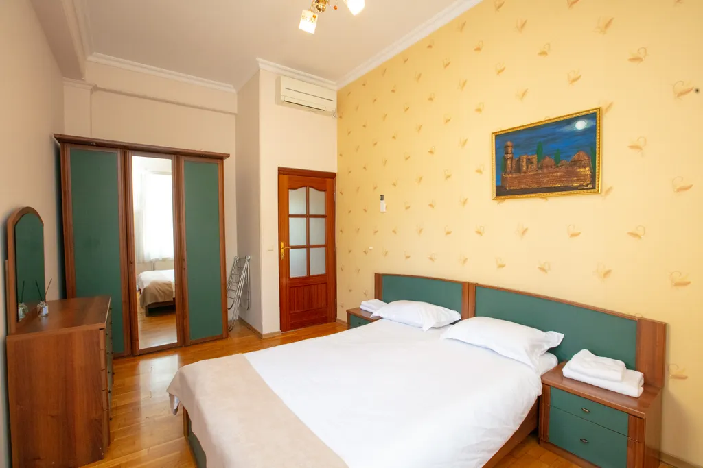 Апартаменты Hatefi 2+1 с террасой и видом на море и город