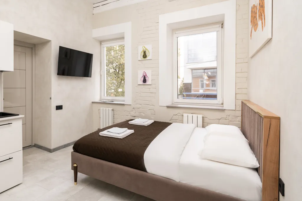 Квартира Апартаменты Pink Loft рядом с Кремлем — Нижний Новгород