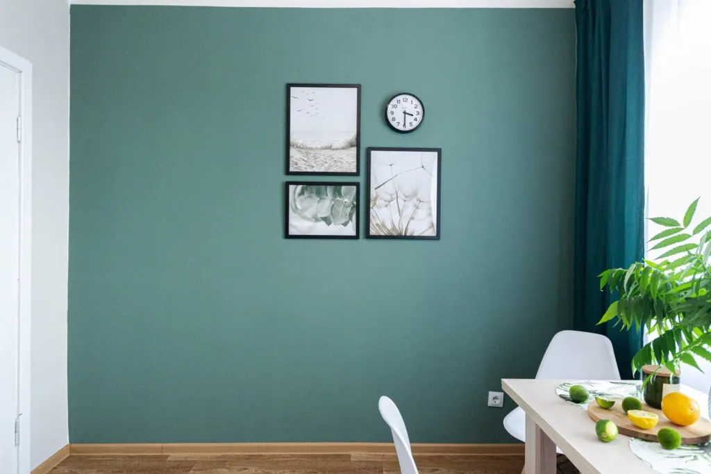 Квартира комфорт-класса Зелёный сканди