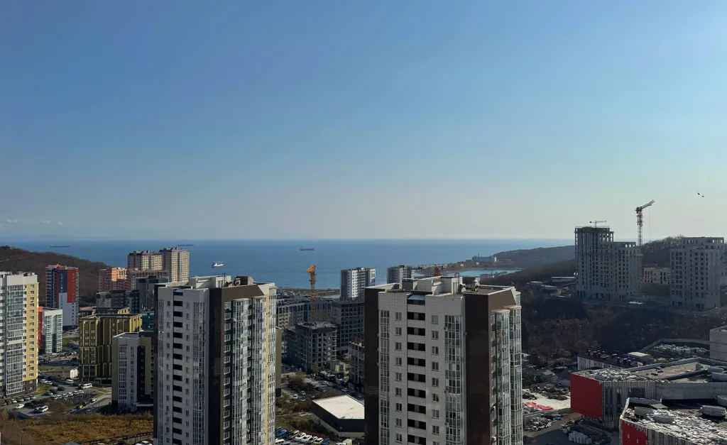Квартира Квартира Уютная студия с видом на море — Владивосток