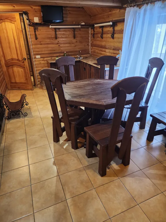 Двухэтажный дом с баней