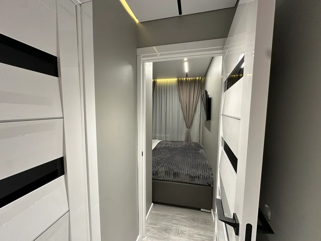 Уютная современная квартира у Парка Победы