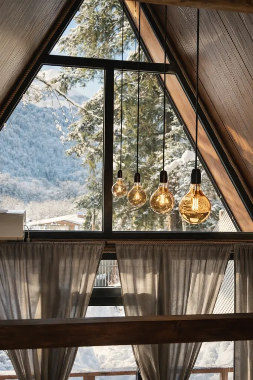 Коттедж Панорамный дом «Грань» с видом на горы — аренда посуточно в Красная Поляна