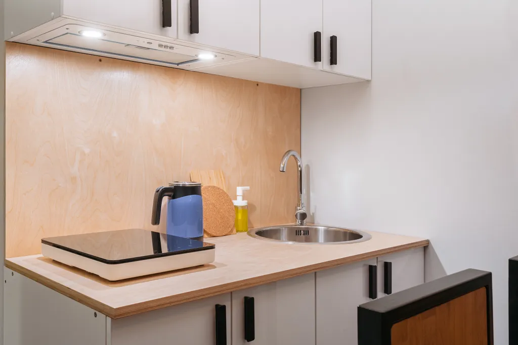 Квартира Квартира Смарт-студия у метро Василеостровская — Санкт-Петербург