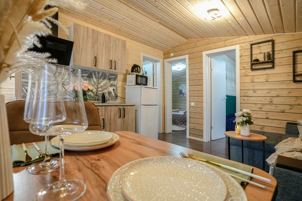 Уютный дом с чаном