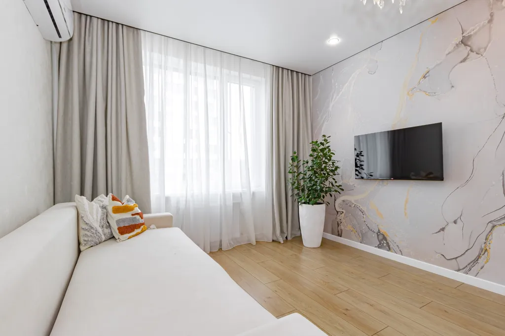 Апартамент с 2 спальнями рядом с Хан шатром