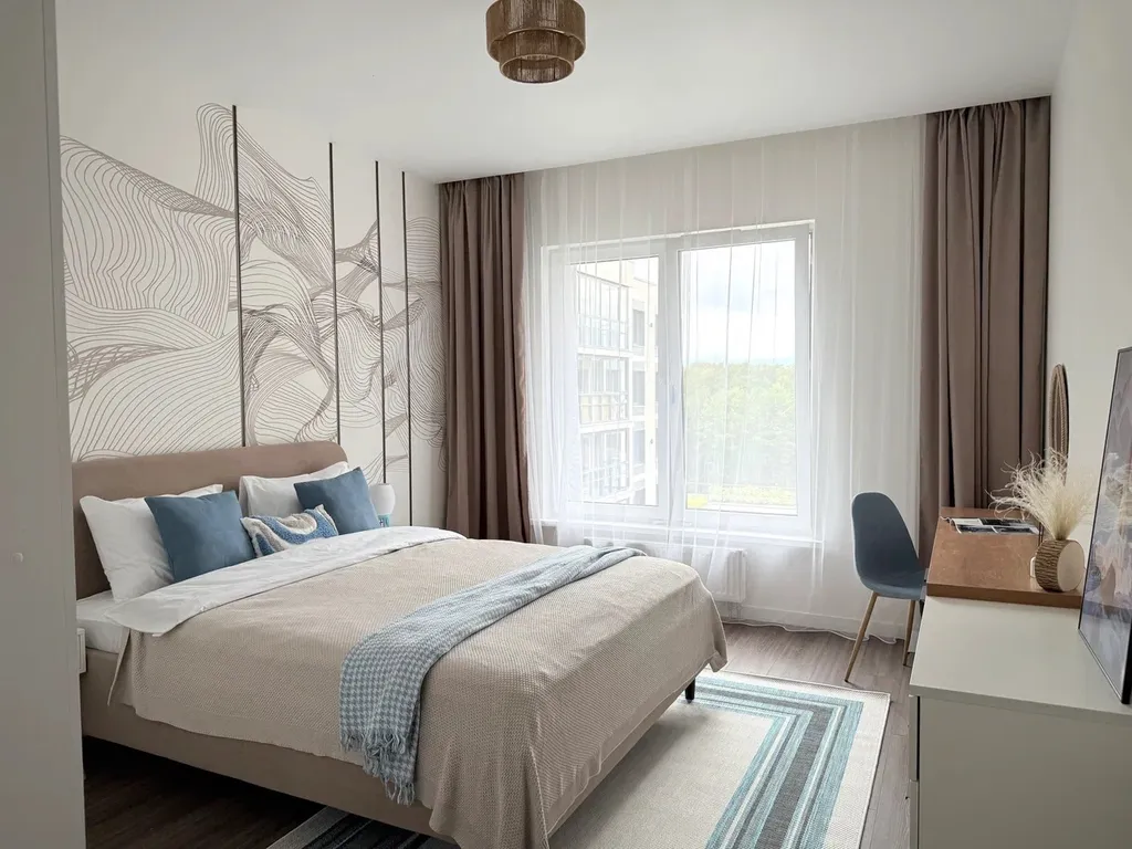 Апарт Nordic Breeze у Финского залива в доме с бассейном и сауной