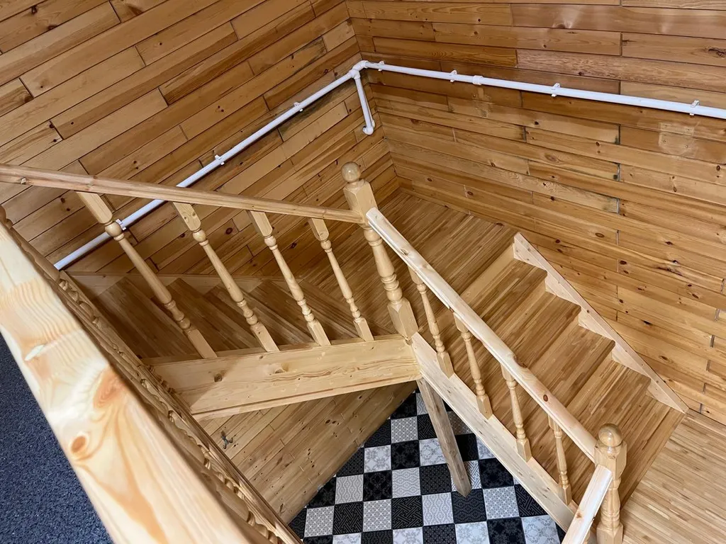 Новый деревянный дом