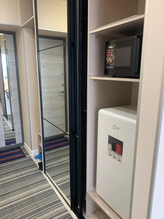 Студия в центре города с дизайнерским ремонтом