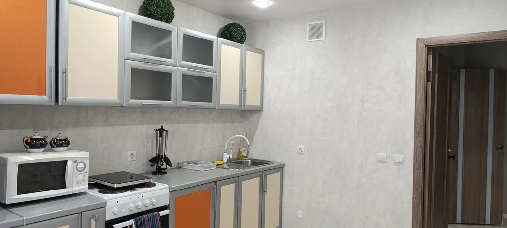 Уютная светлая квартира с видом на город и природу