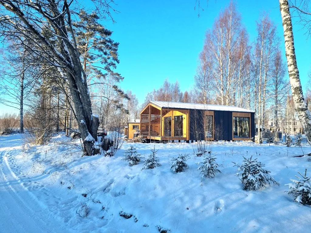 Коттедж Новый коттедж. Сауна и виды на природу-бесплатно — Санкт-Петербург