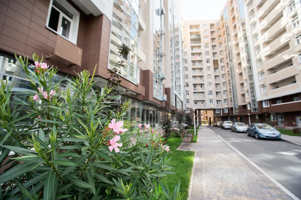 Красивая однокомнатная квартира с балконом на первой линии у моря