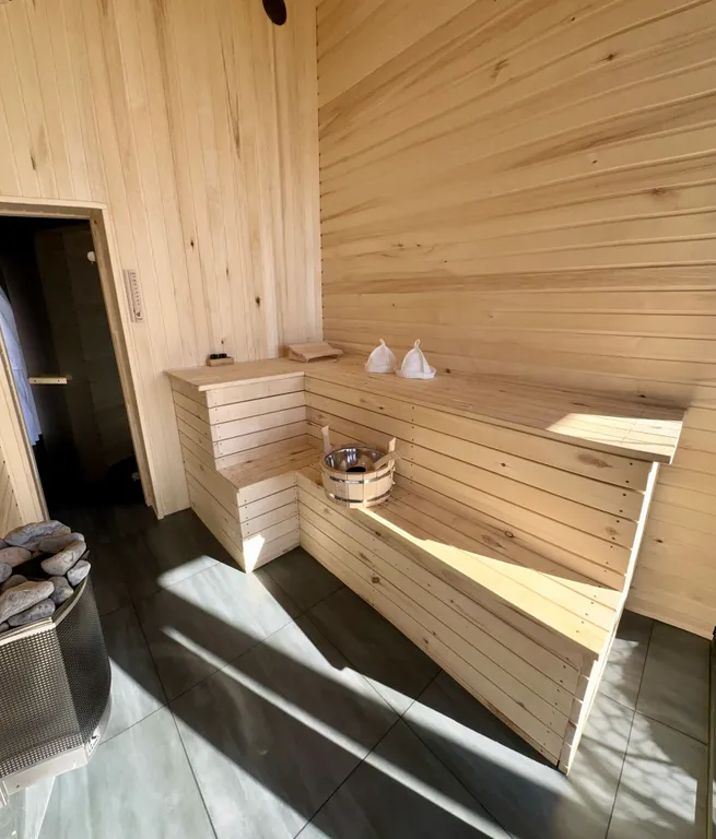 Барнхаус с сауной и купелью на 4-6 человек