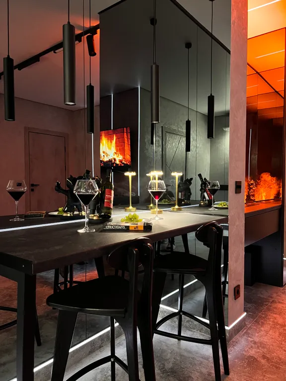 Студия 3 с панорамным видом на город