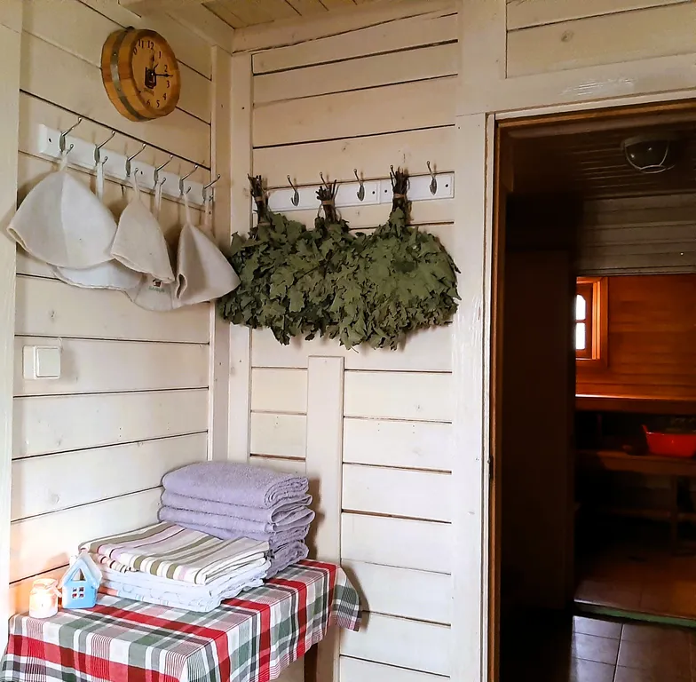 Коттедж с русской баней