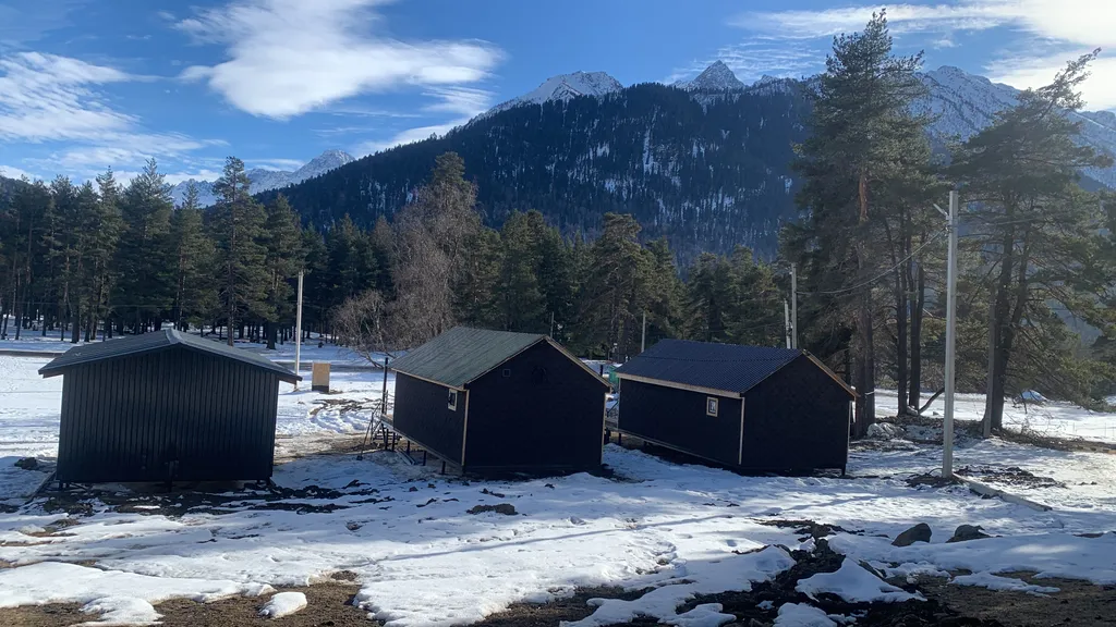 Коттедж Уютный дом около реки — Архыз