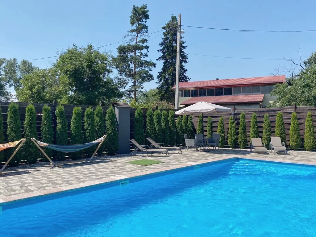 Дом в горах с подогреваемым бассейном в Адыгее