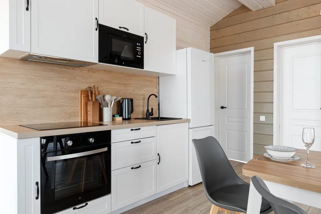 Семейный дом с костровой зоной и баней