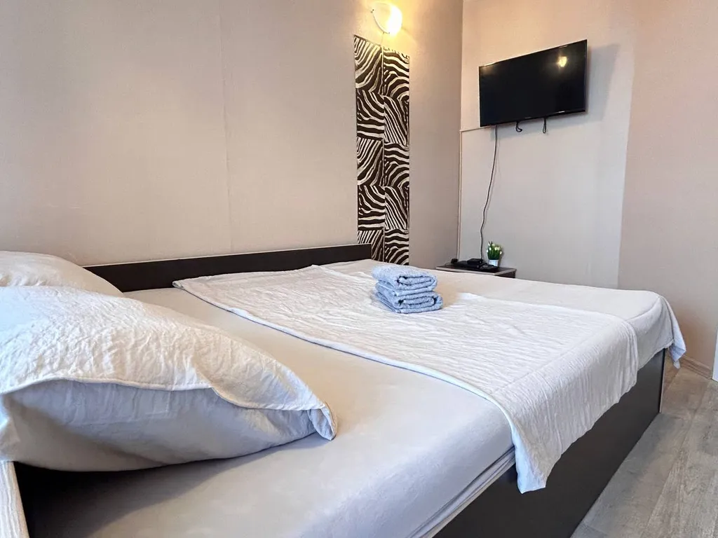 С видом на город, три раздельных спальных места