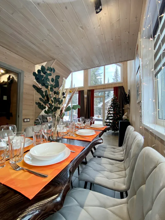 Уютный барнхаус с баней и чаном на территории