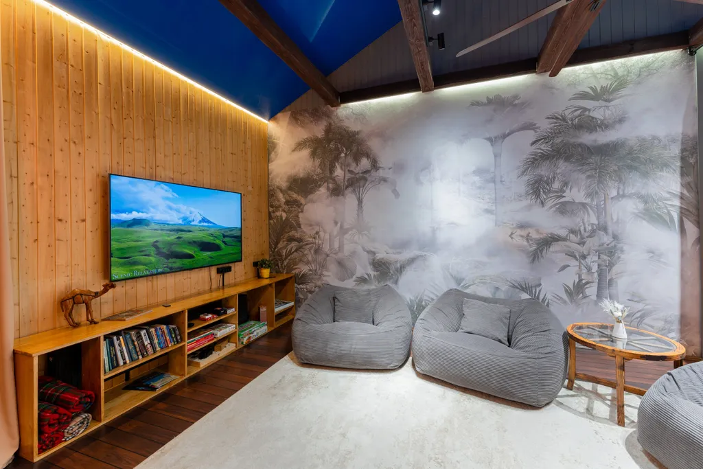 Дом Релакс'Ель с природным шармом рядом с Москвой и горячей джакузи